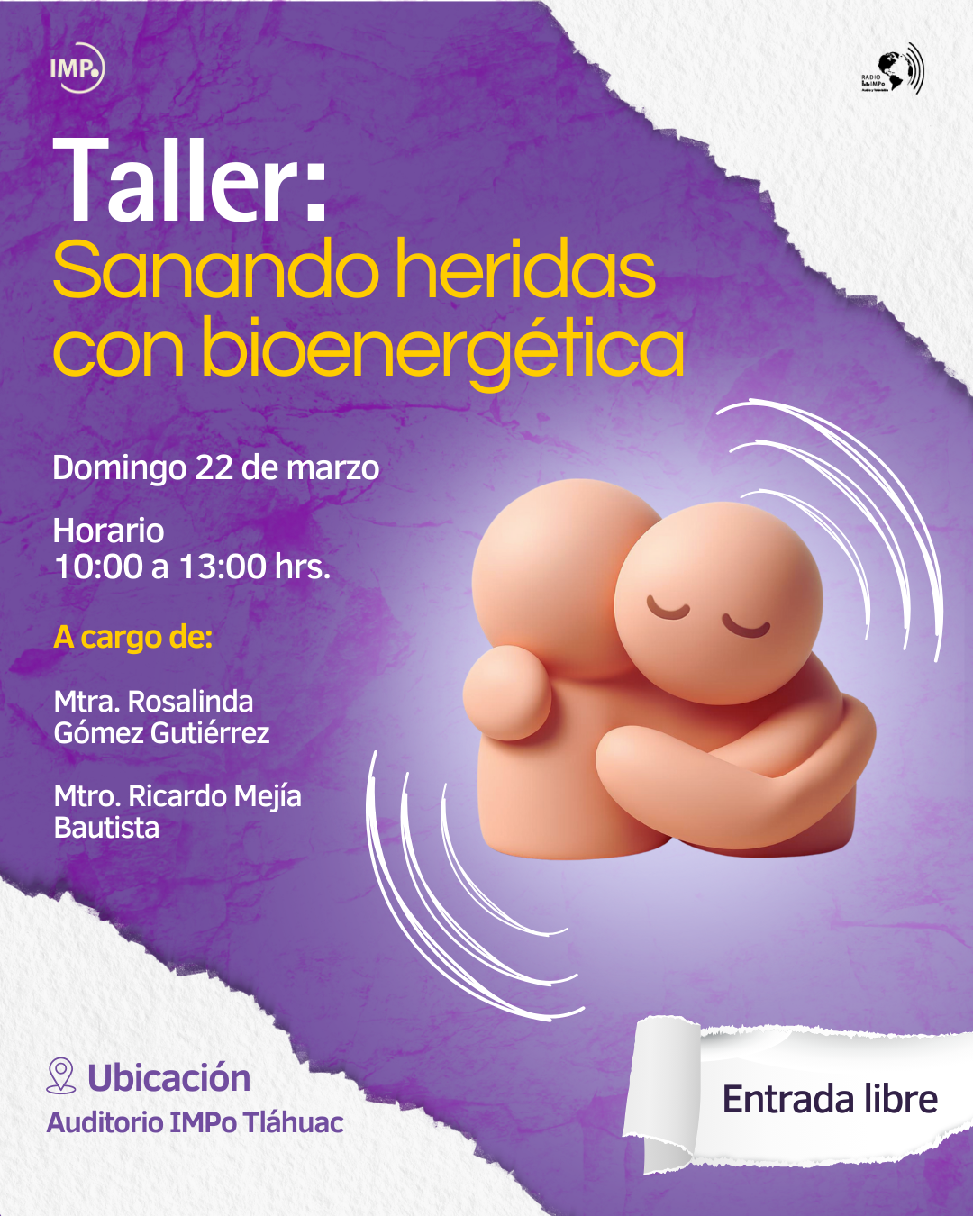 Taller: Sanando Heridas con Bioenergética